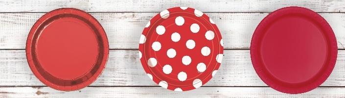 Red Coloured Themed Party Supplies | Party Save Smile